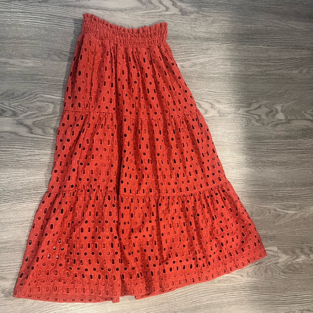 Anthropologies Somerset Eyelet Skirt, Rust. XXS.
GREAT CONDITION.